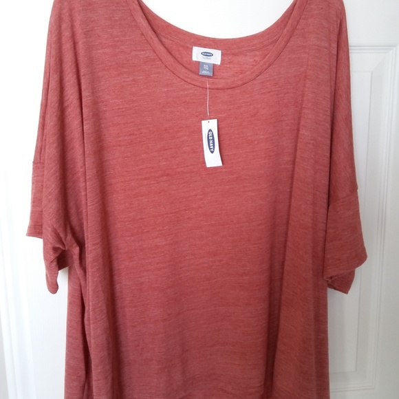 Old Navy Blush Tee Top Plus Size XXL NWT - Picture 2 of 7